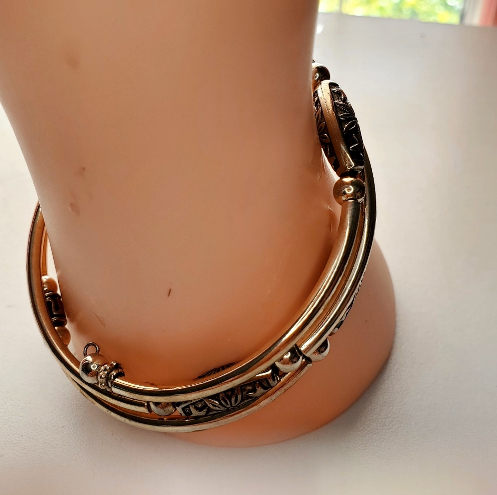 Sterling Wrap-Around Bangle - Picture 4 of 6